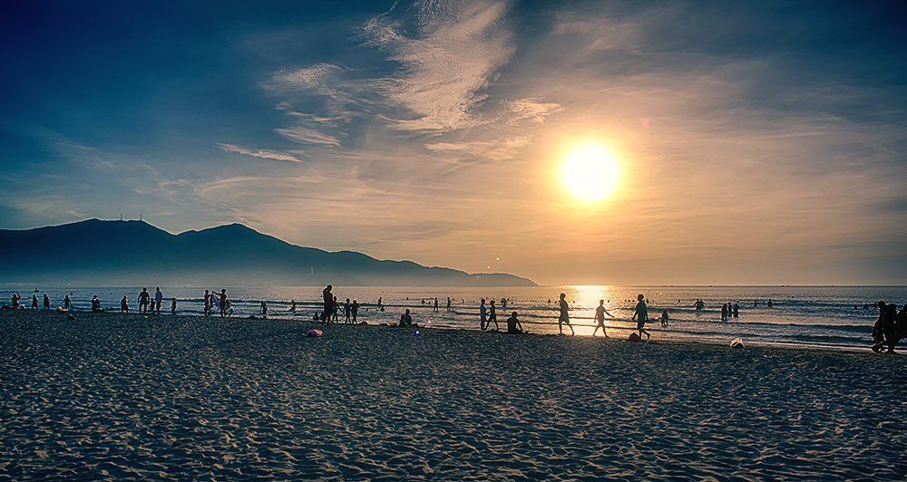 Sunrise, City Beach, Danang, Vietnam, Кирилл