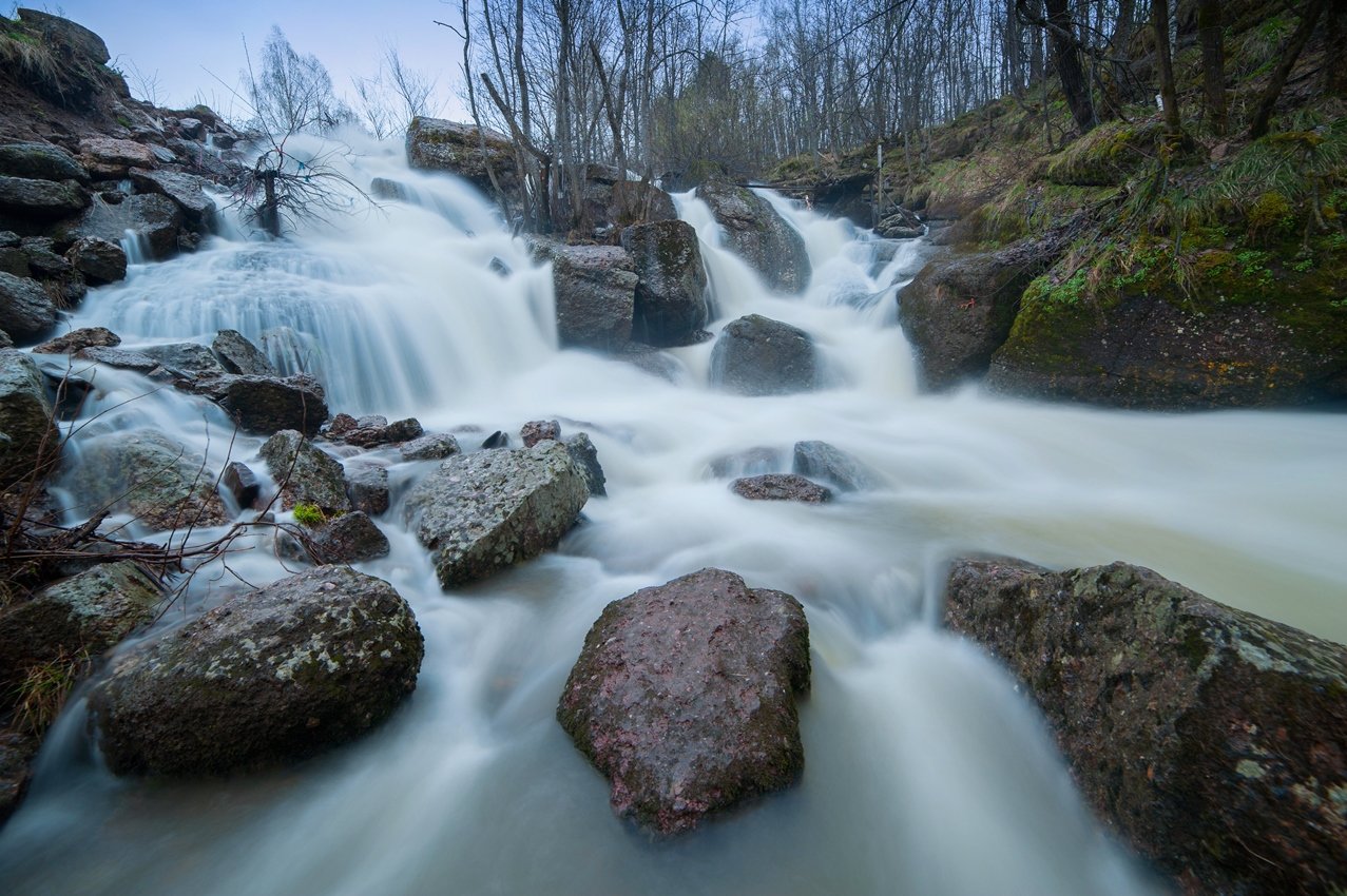 Башкирия, Весна, Вода, Водопад, Горы, Камни, Кук-Караук, Алексей Верзун