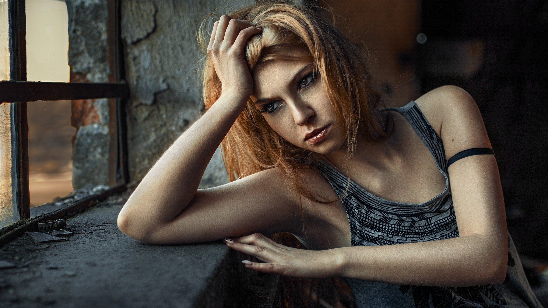 Beauty, Color, Mood, Portrait, Damian Piorko