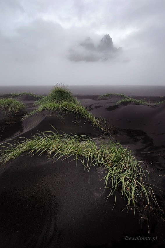 #iceland #landscape #vestrahorn #beach #black #mist, Piotr Debek