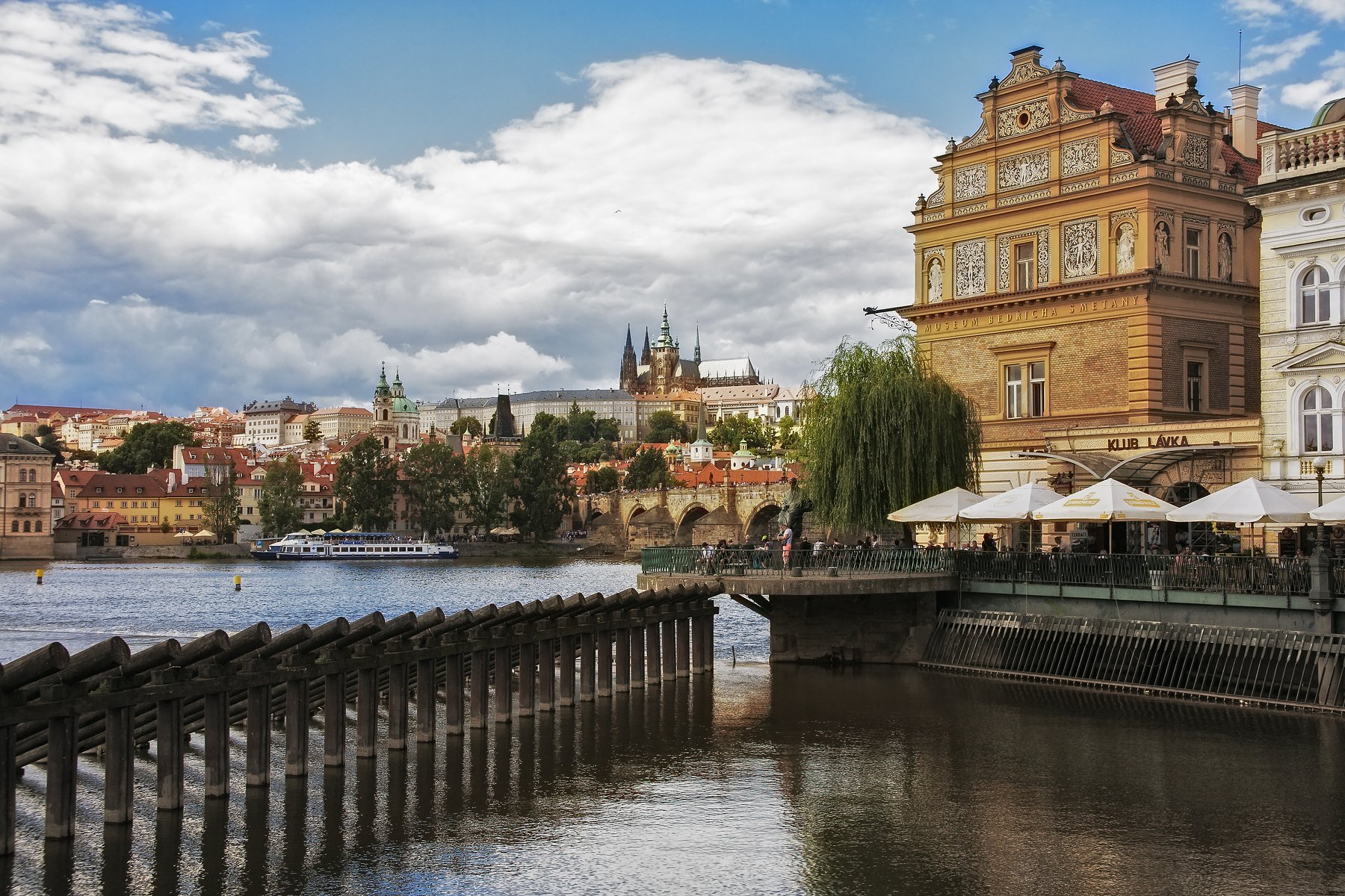 City, Prague, River, Aleksandr