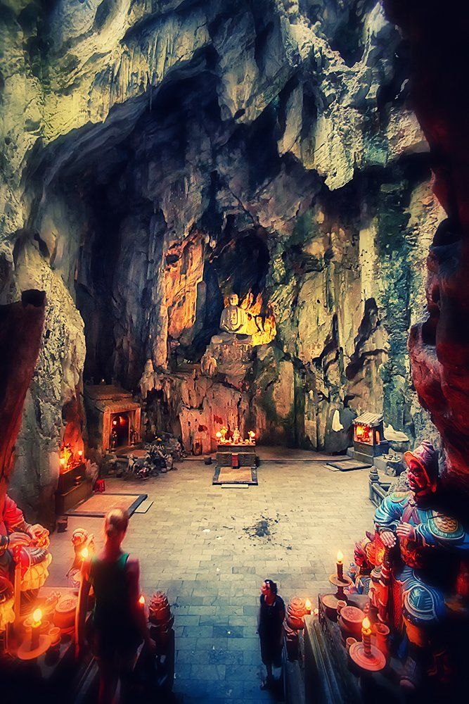 Buddha Cave, Marble Mountains, Danang, Vietnam, Кирилл