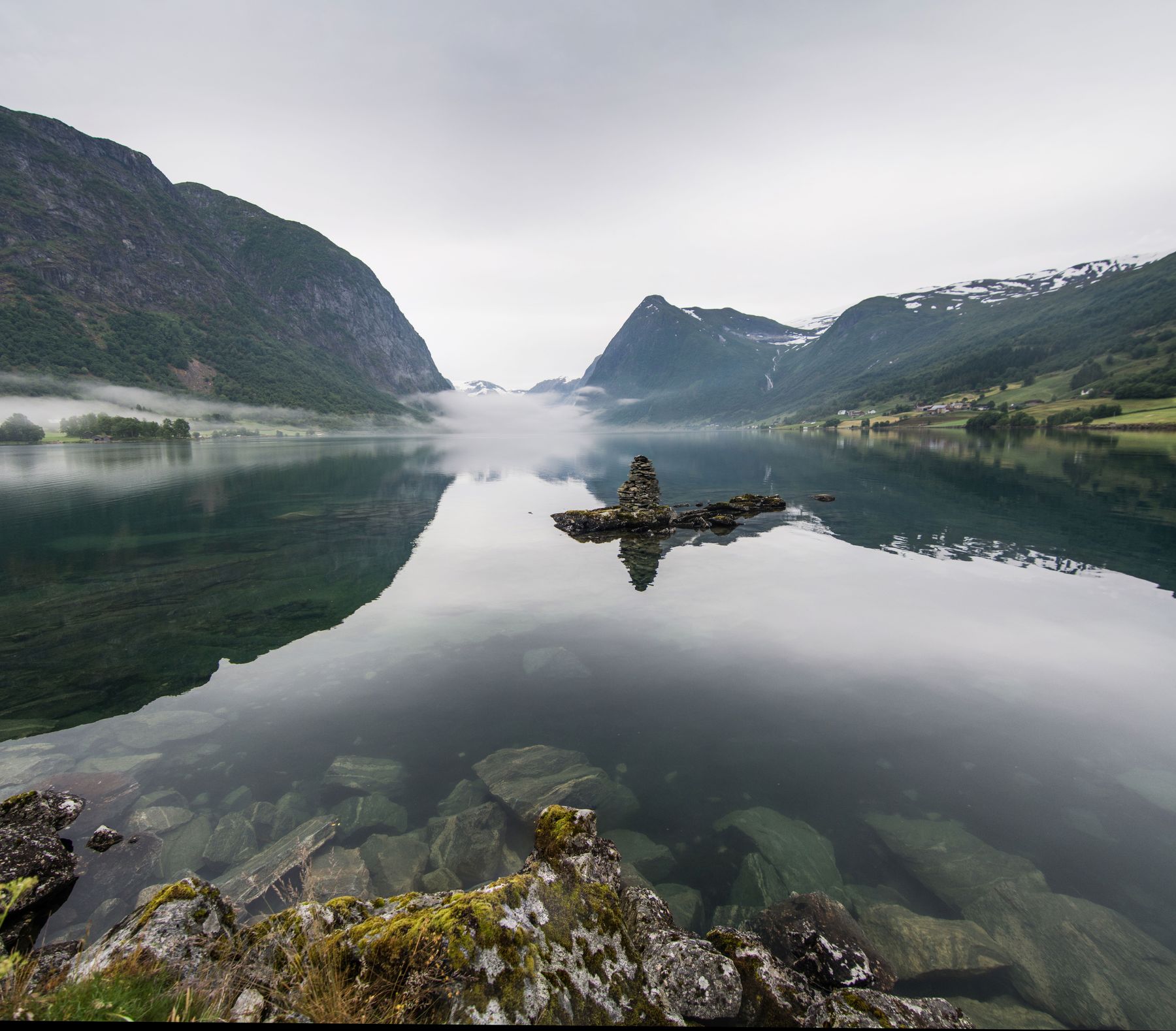 Норвегия, Ёльстер, озеро, Norway, Jolstervatnet, Dmitry Papunov
