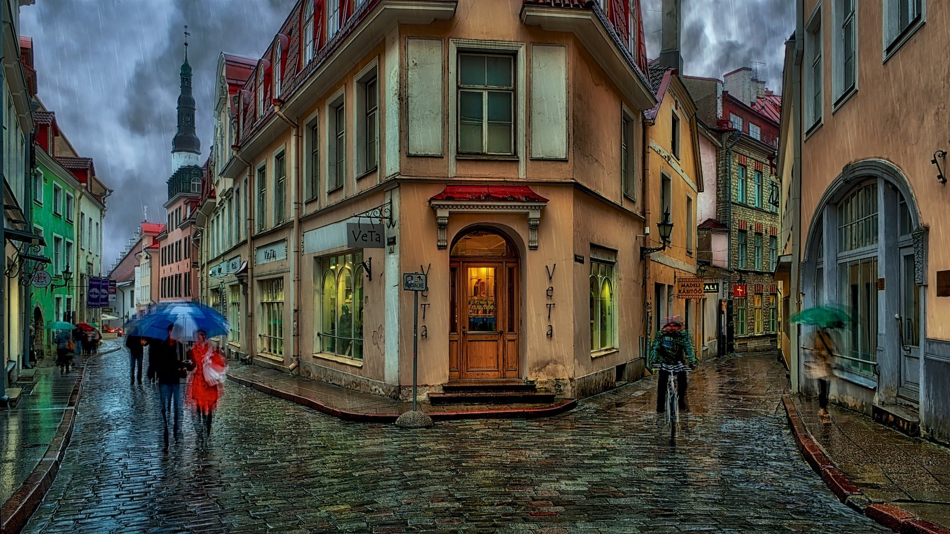 estonia, tallinn, capital city, hdr, city life, cityscape, europe, famous place, international landmark, long exposure, dark, evening, tourist attraction, travel, travel destination, travel and tourism, unesco, unesco world heritage site, urban, outdoor,, Эдуард Горобец