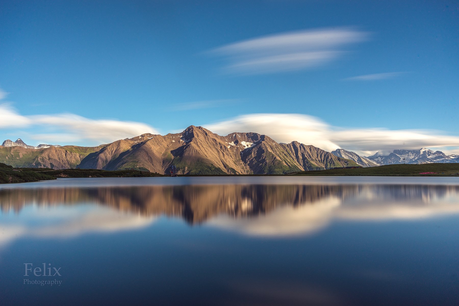 lee super stoper,long exposure,lake,mountains,Switzerland, Felix Ostapenko