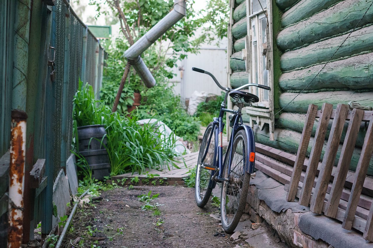 велосипед десна дом деревня транспорт вело , Королев Саша