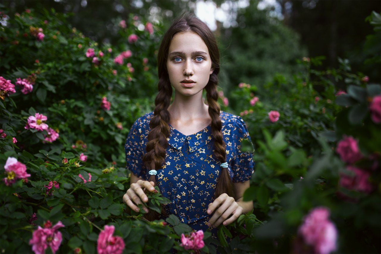 girl, roses, sony alpha, 35mm, summer, sigma, девушка, портрет, лето, цветы, Daria Slonova