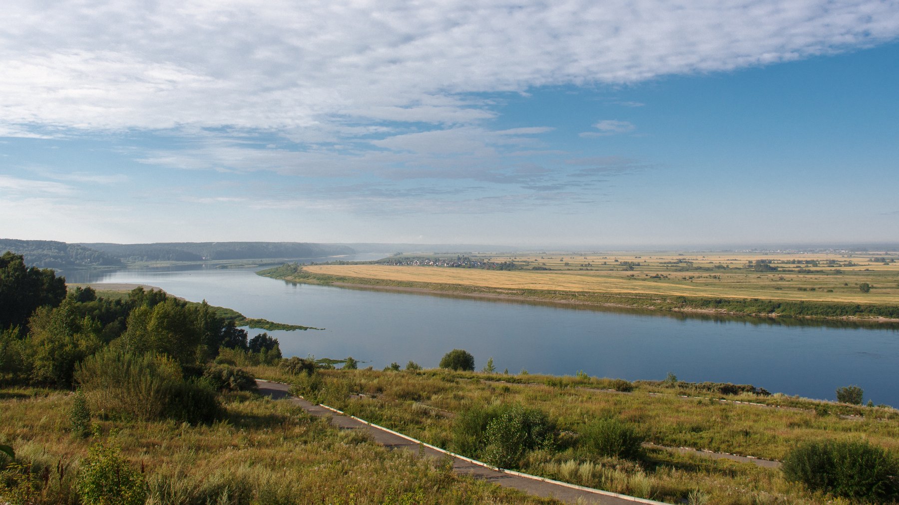 Пейзаж, Томск, Цвелёв Дмитрий