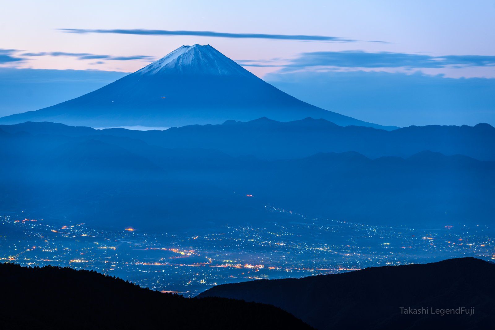 Fuji,mountain,Japan,blue,cloud,summit,snow,light,dawn,sunrise,, Takashi