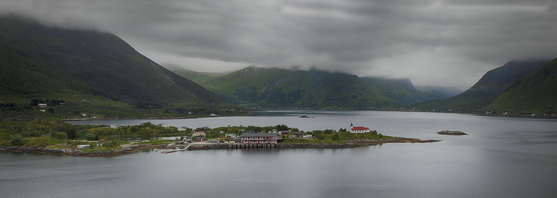 Norway church, Panorama, Anna