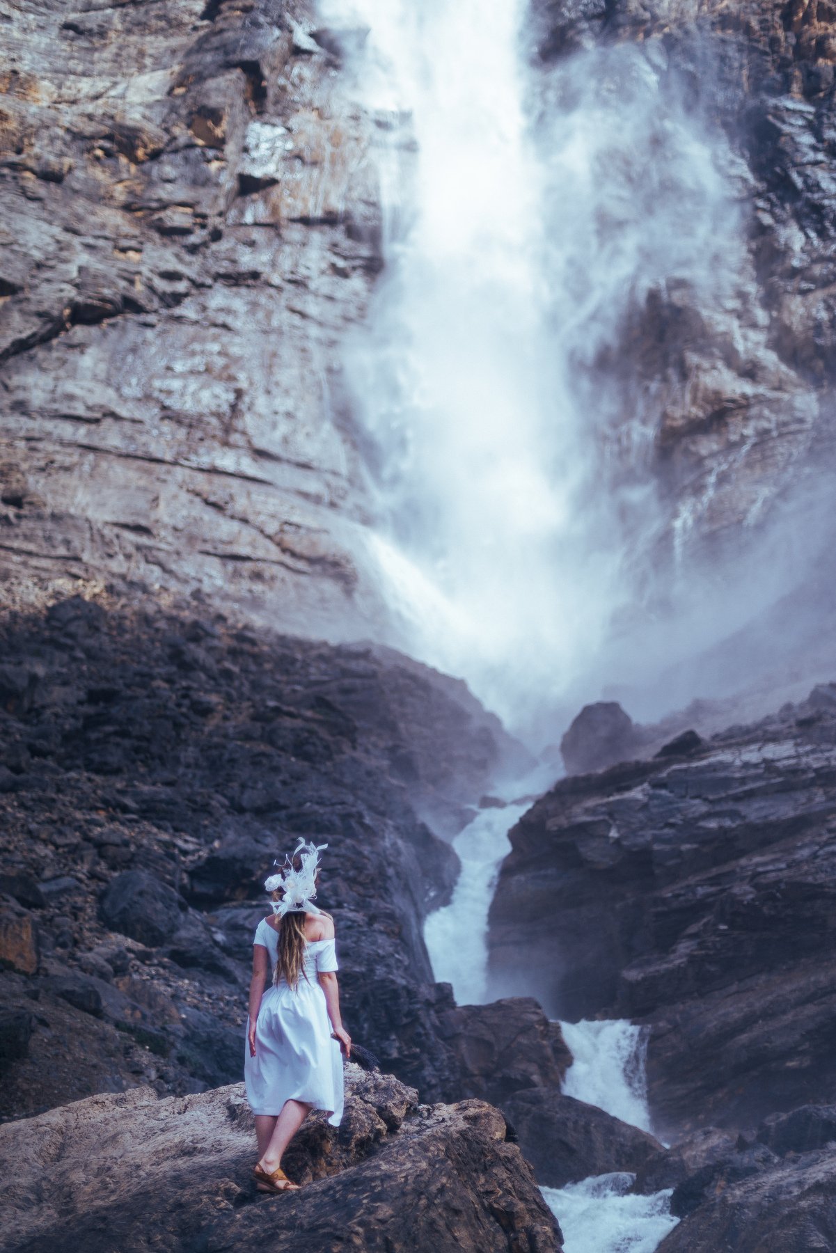 canada, Britsh columbia, Yoho, waterfall, mountains, Денис Семенов