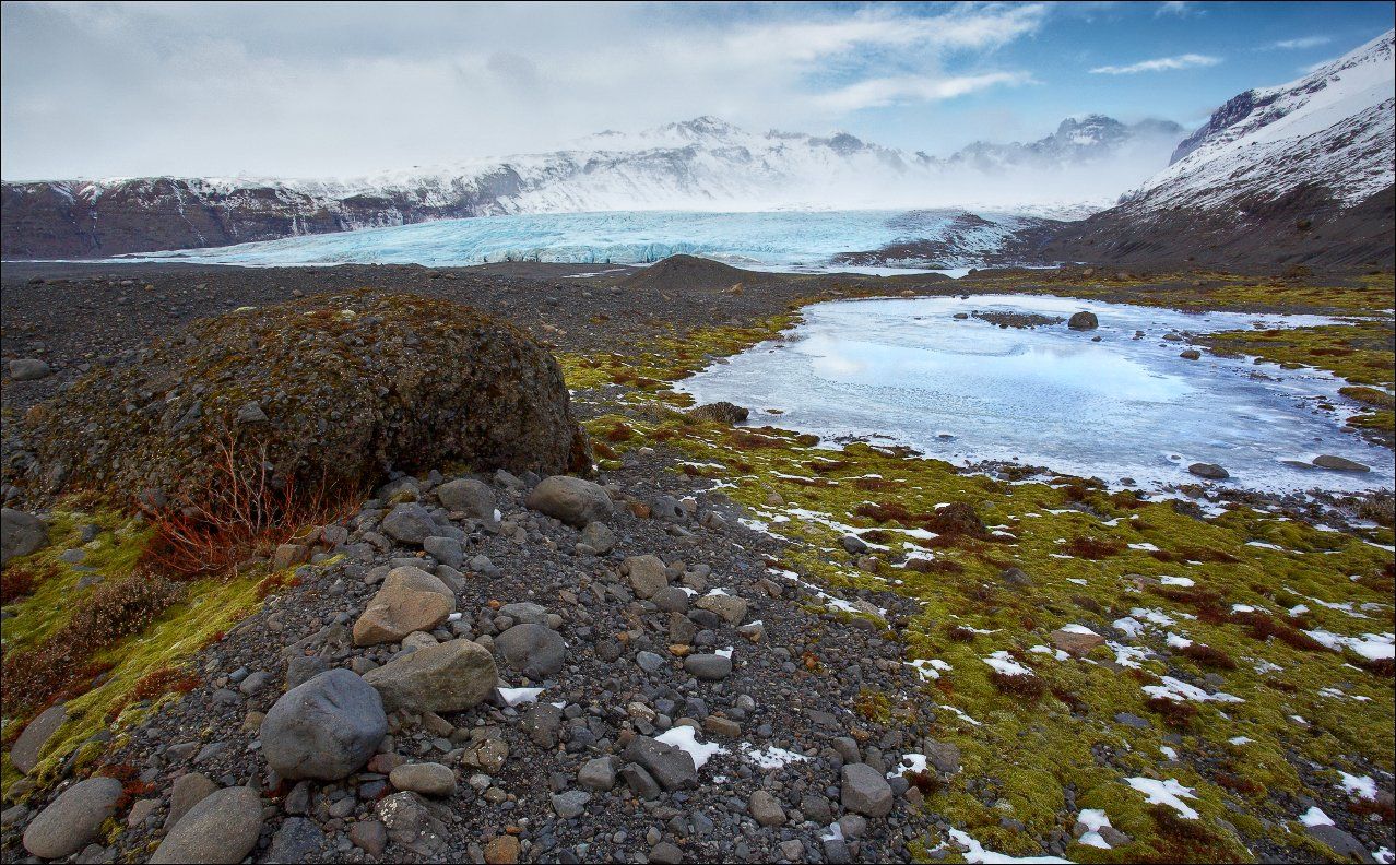 Исландия ледник зыбучий песок, Вадим Никифоров