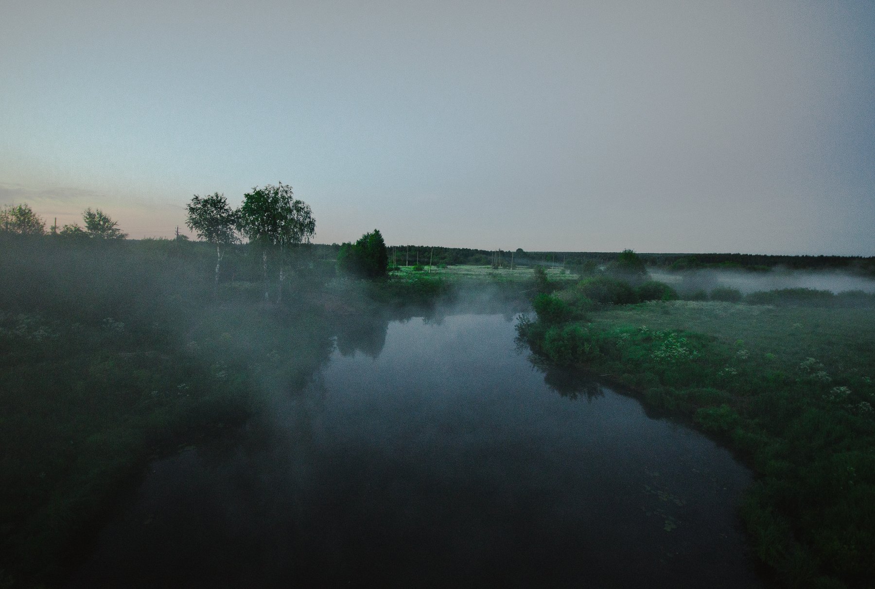 туман,река,природа, Карепанов Евгений