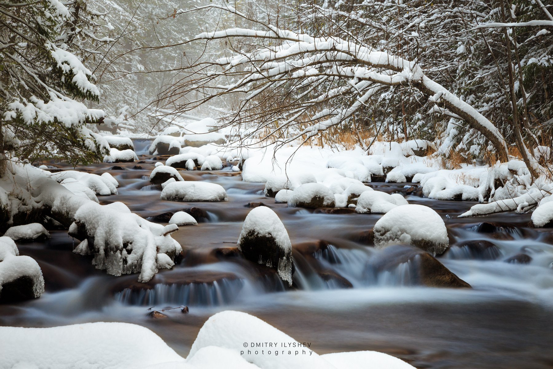 жигалан, северный урал, река жигана, первый снег, Dmitry Ilyshev
