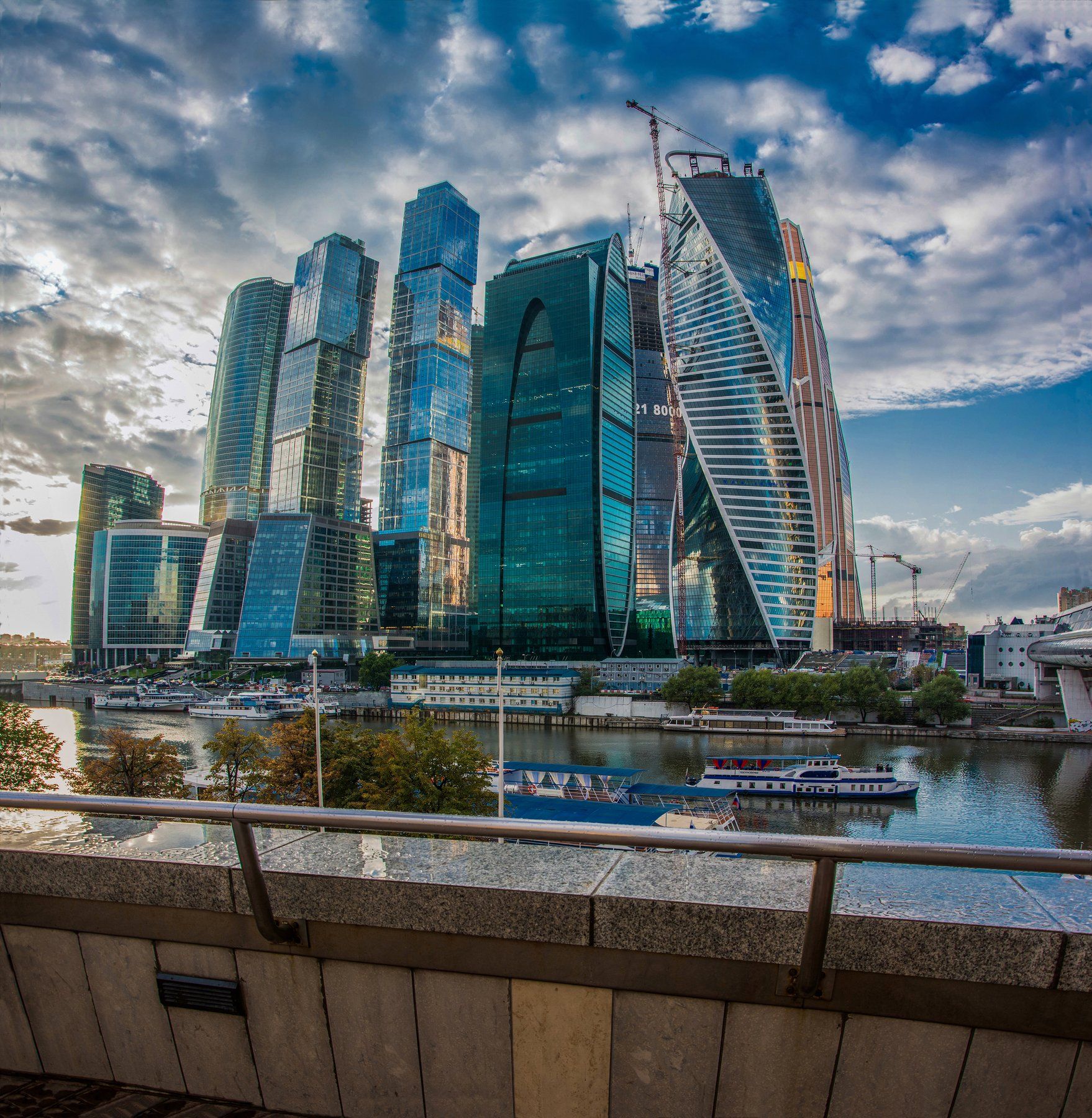 Moscow City, Москва, города, страны, Сергей Ослопов