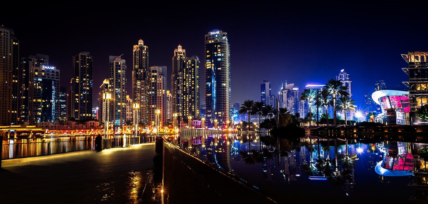 Architecture, City, Color, Dubai, Landscape, Light, Night, Nikon, Uae, Андрей Лободин