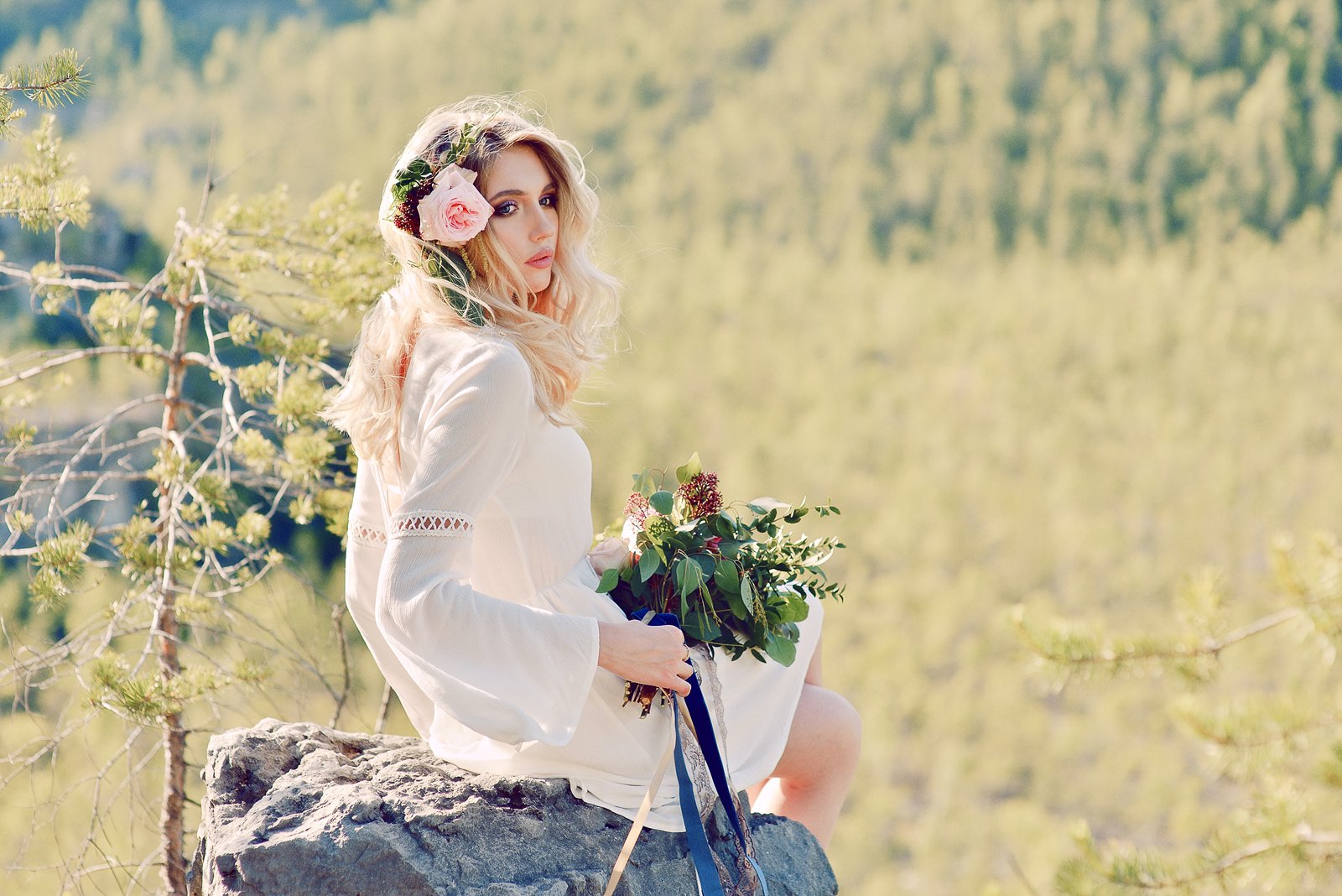 girl, wedding, boho, Феофанов Дмитрий