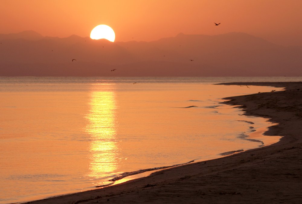 египет, красное море, закат, Андрей Макеев
