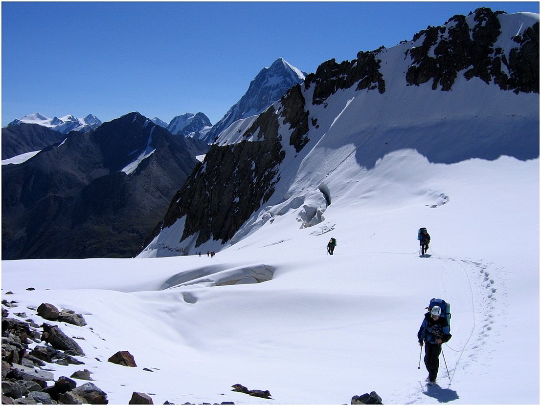горы,тянь-шань,ледник, Валерий Неудахин