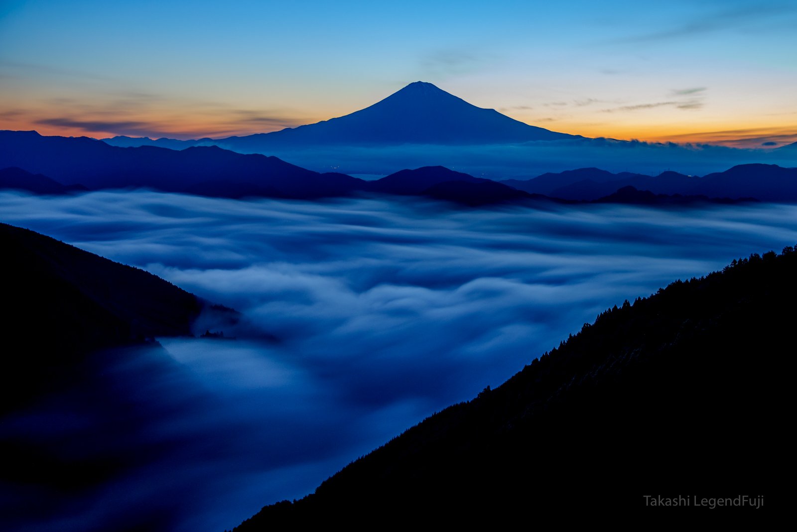 Fuji,mountain,dawn,Japan,sky,cloud,river,morning,sky,blue,beautiful,amazing, Takashi