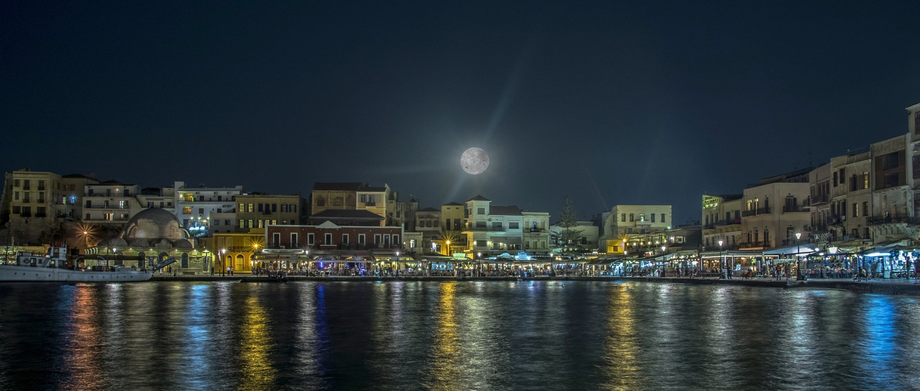 Chania, Crete, Greece, Kreta, Long exposure, Night, Jacek