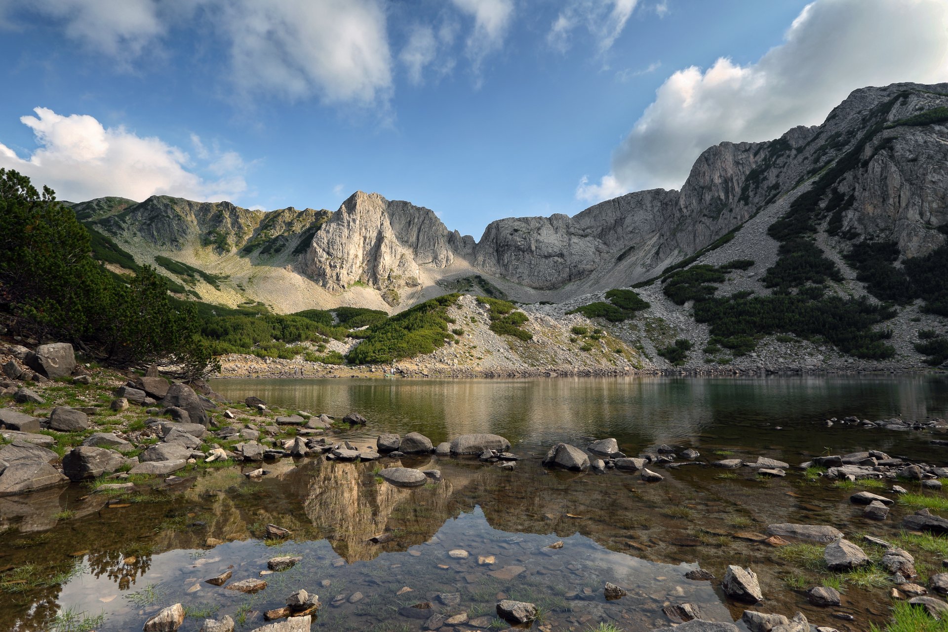 Lake, Mountain, Pirin, Sinanitsa, Александър Сандев