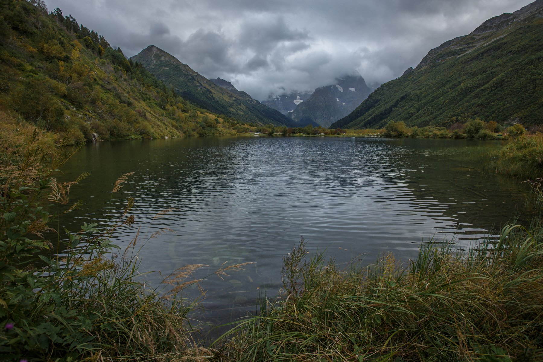 Туманное озеро.... Фотограф Коркин Вадим