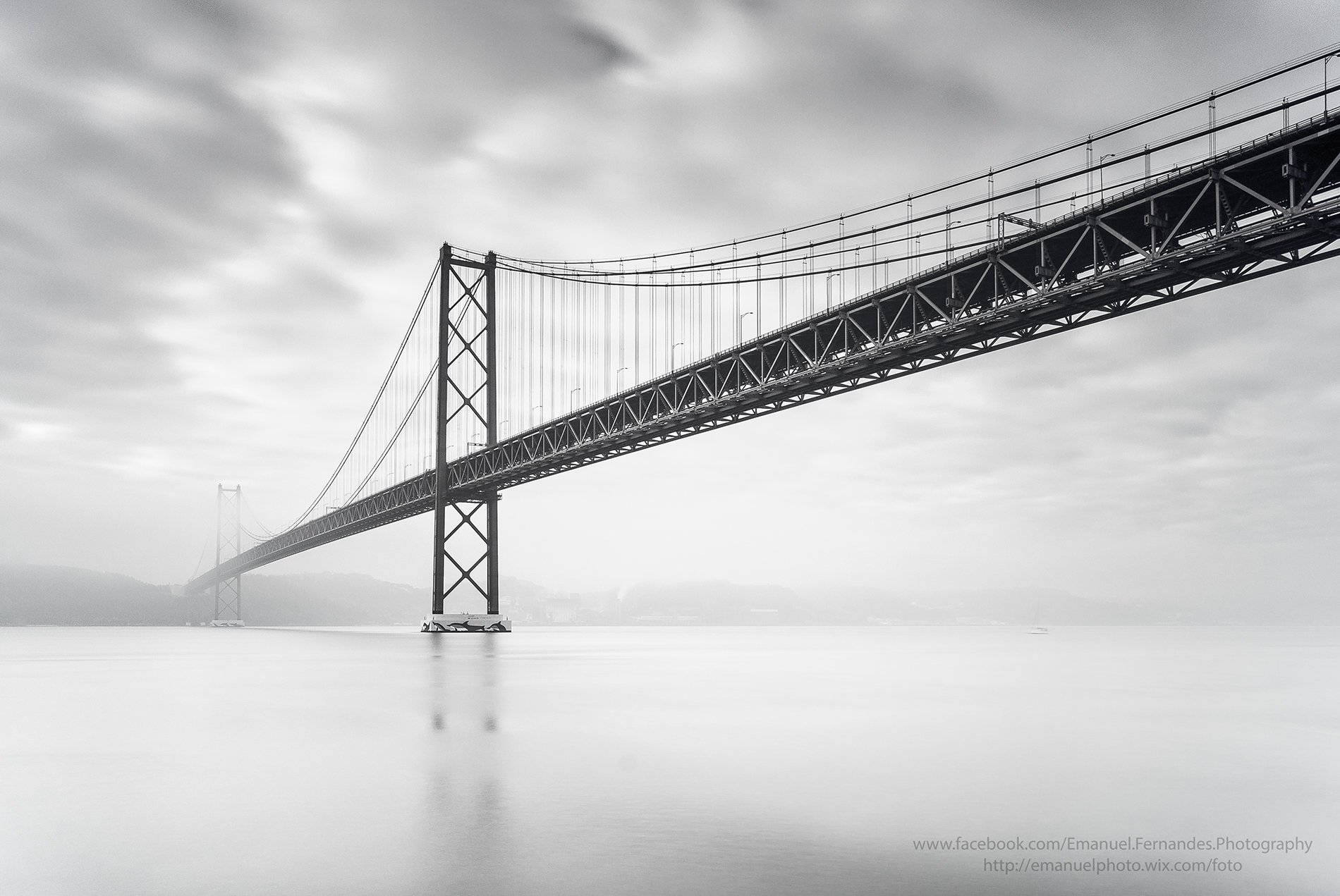 Bridge,Lisbon,Portugal,clouds,water,city,, Emanuel Fernandes