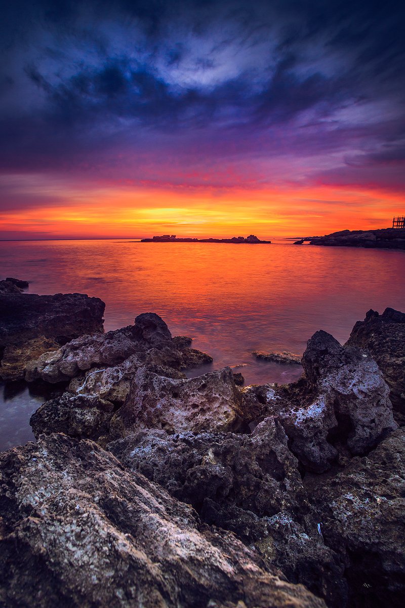 Colors, Cyprus, Long exposure, Sunrise, Руслан Болгов (Axe)