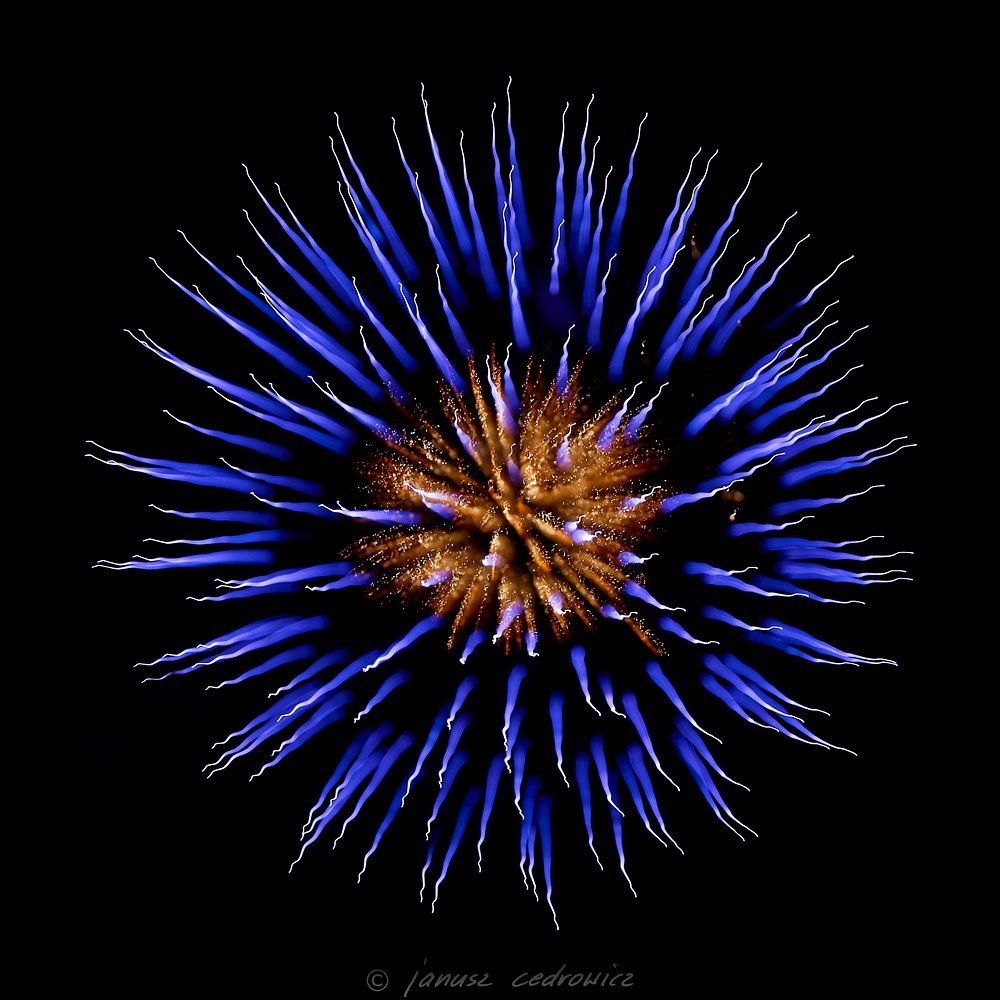 Abstract, Art, Color, Colorful, Colors, Explosion, Feuerwerk, Fireworks, Light, Lights, Night, Sky, Janusz Cedrowicz
