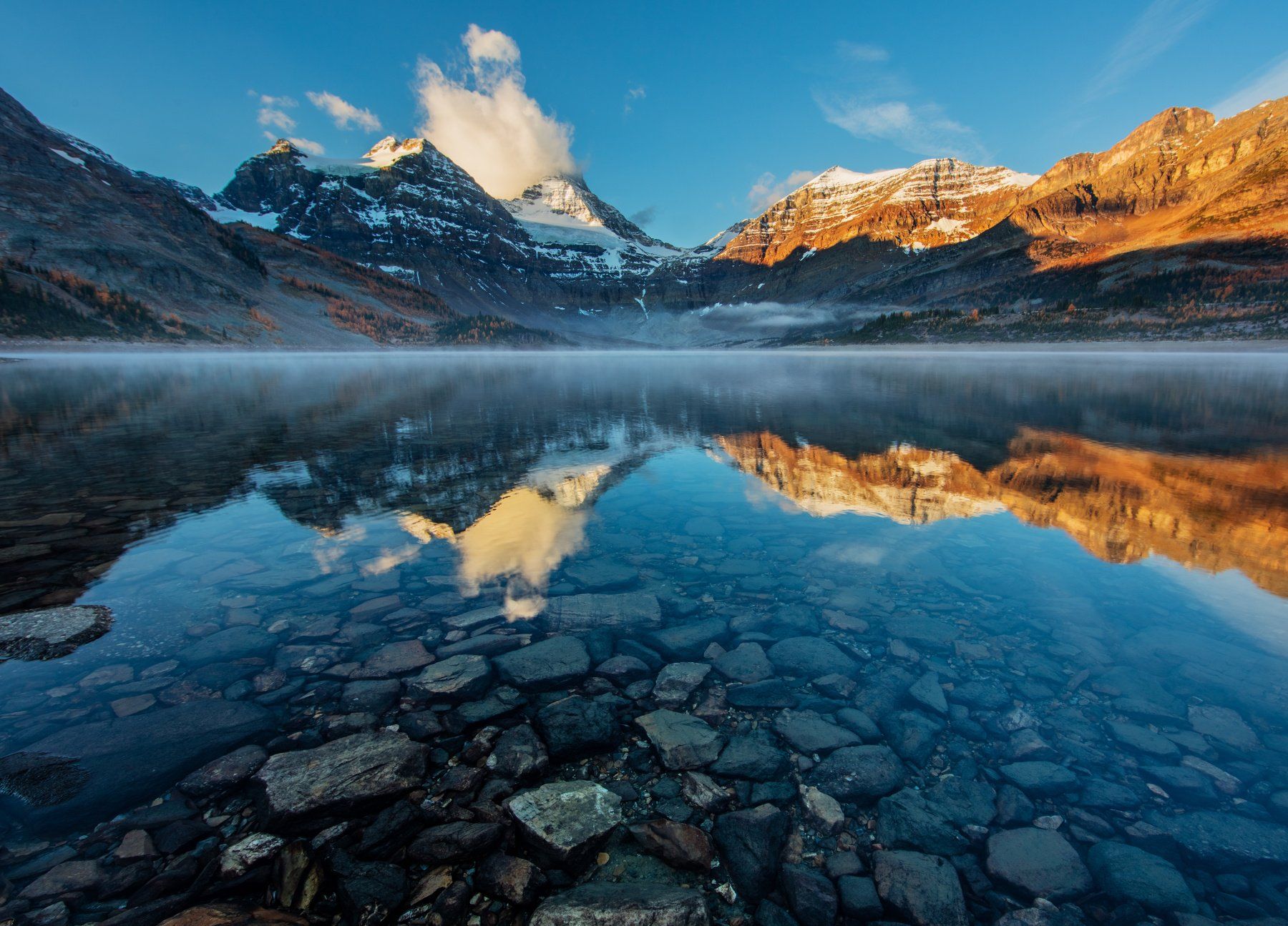 Канада, Canada, Mt. Assiniboine Provincial Park, lake Magog, Алексей Сулоев