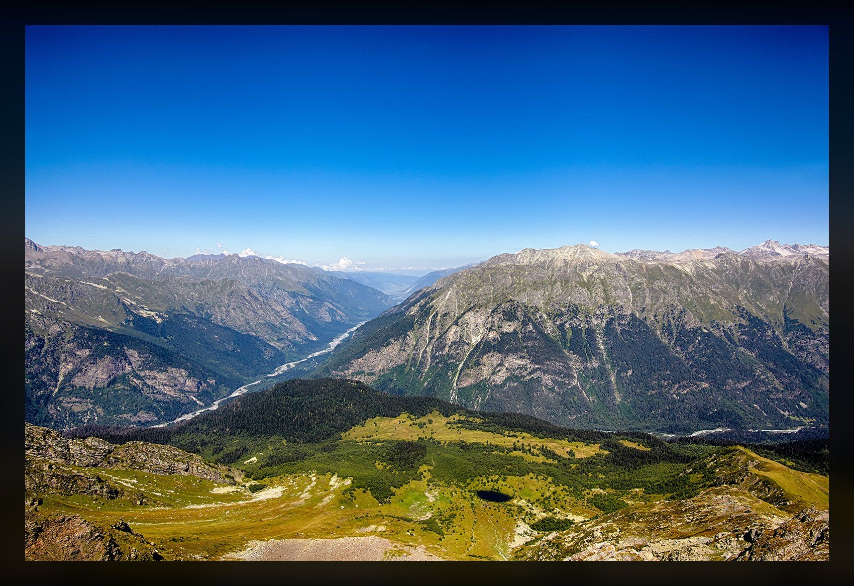 Dombay, Northern Caucasus, Кирилл