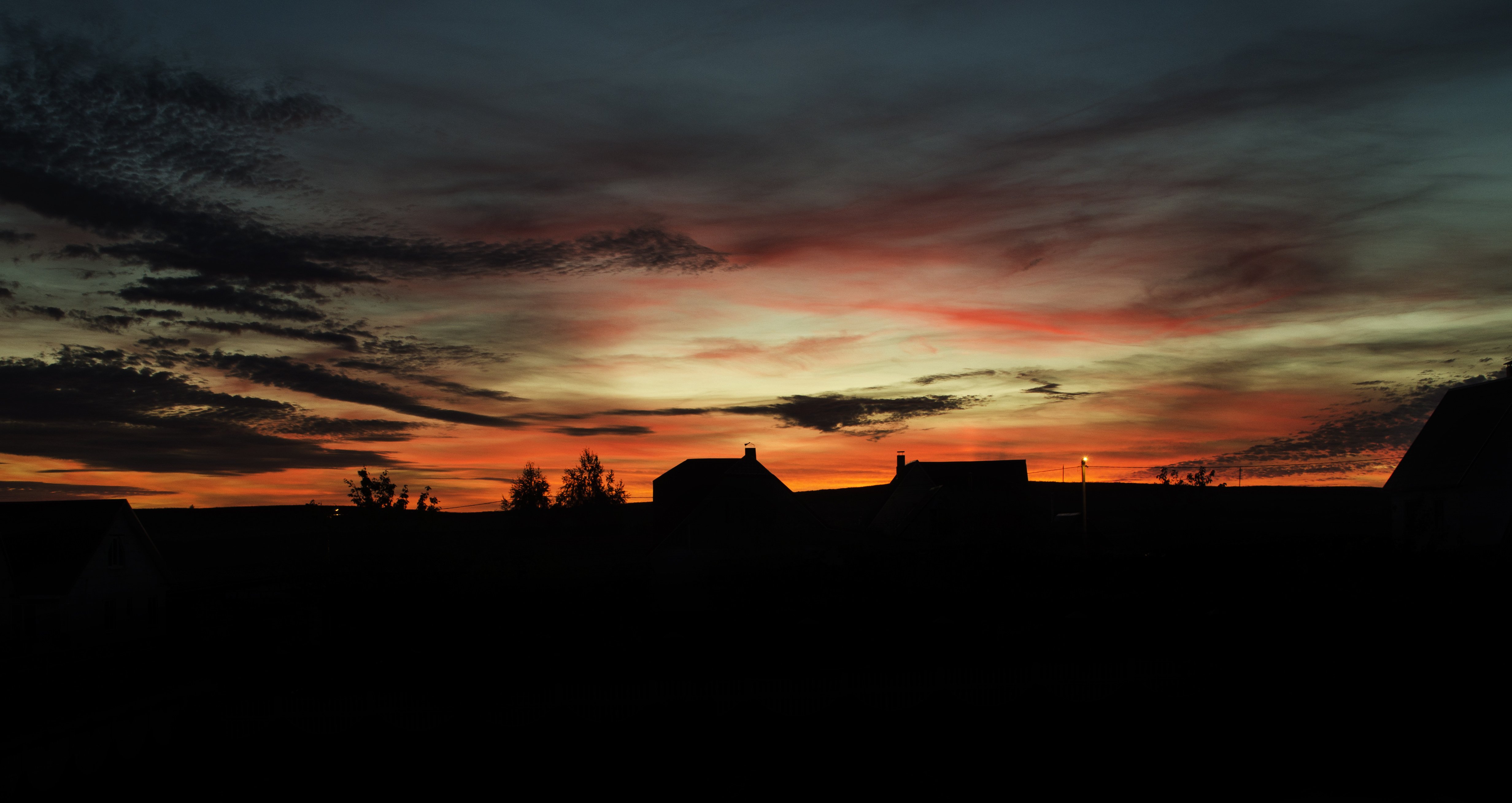 nikon, sky, evening, sunset., Кирилл