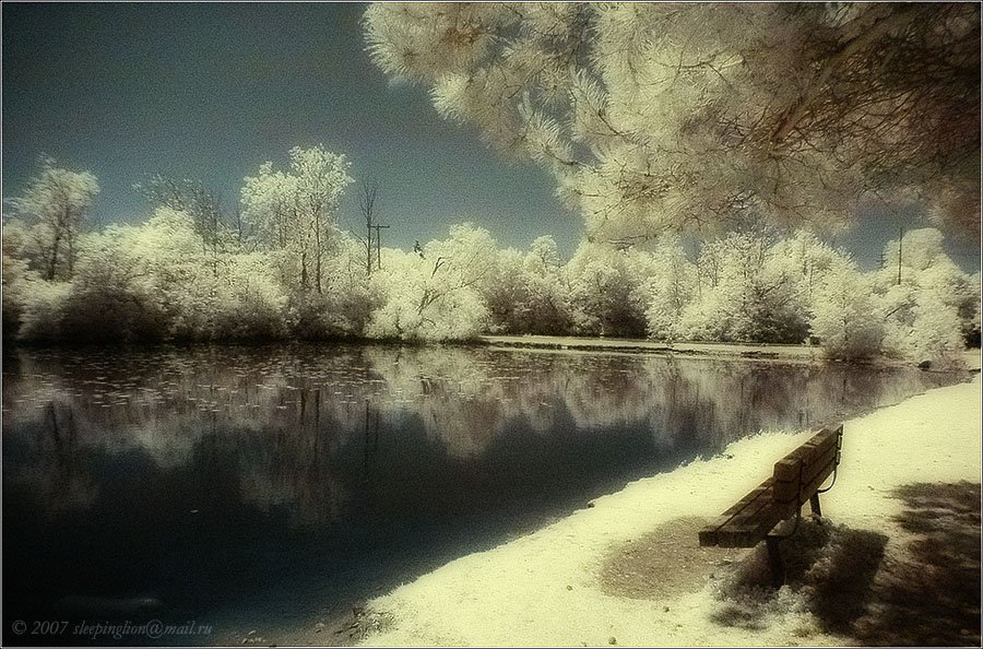 ик, пейзаж, infrared, инфракрасный, Pilgrim