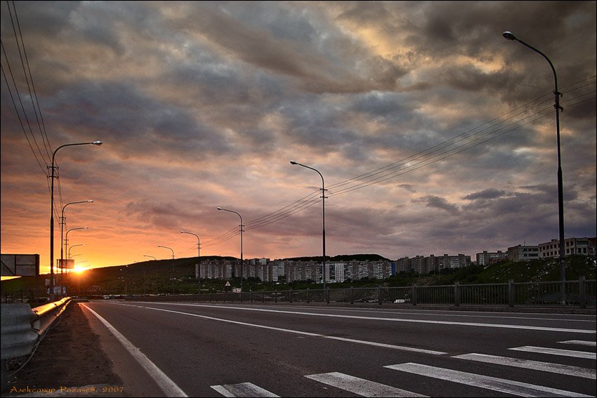 мурманск,полярный день, Александр Рогачёв