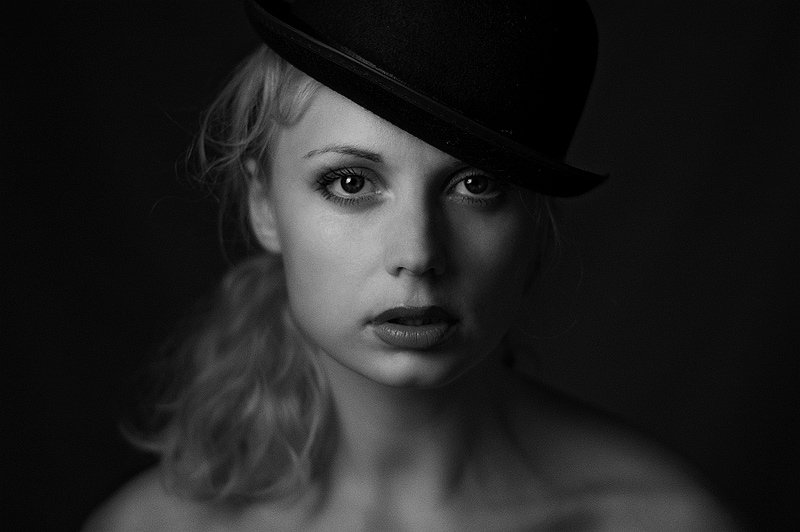 девушка глаза шляпа, Anna Fomicheva [nusha]