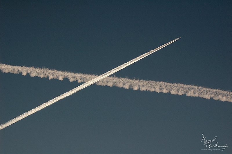небо,самолет,турбулентность, Александр Путев