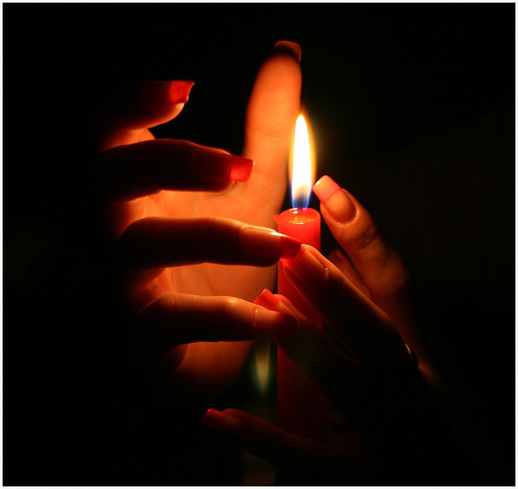 огонь,свет,свеча,руки, lucky_13