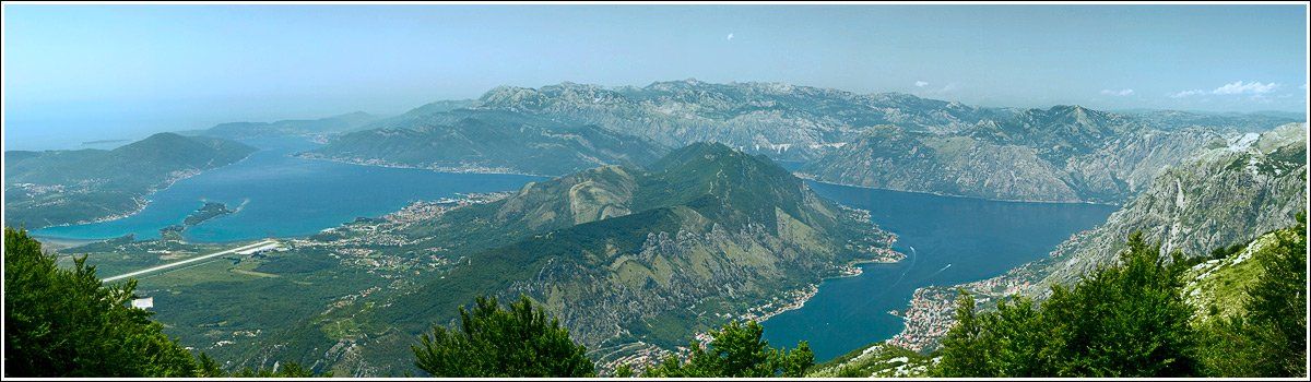 черногория, горы, море, пейзаж, панорама, Kirill V. Lobanov