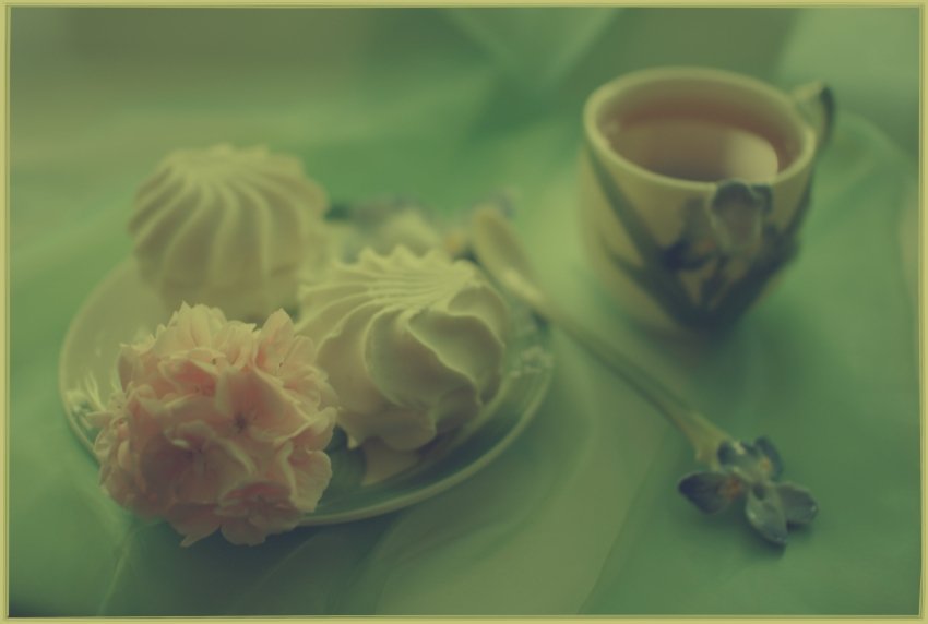 чай,цветок,зефир, DON