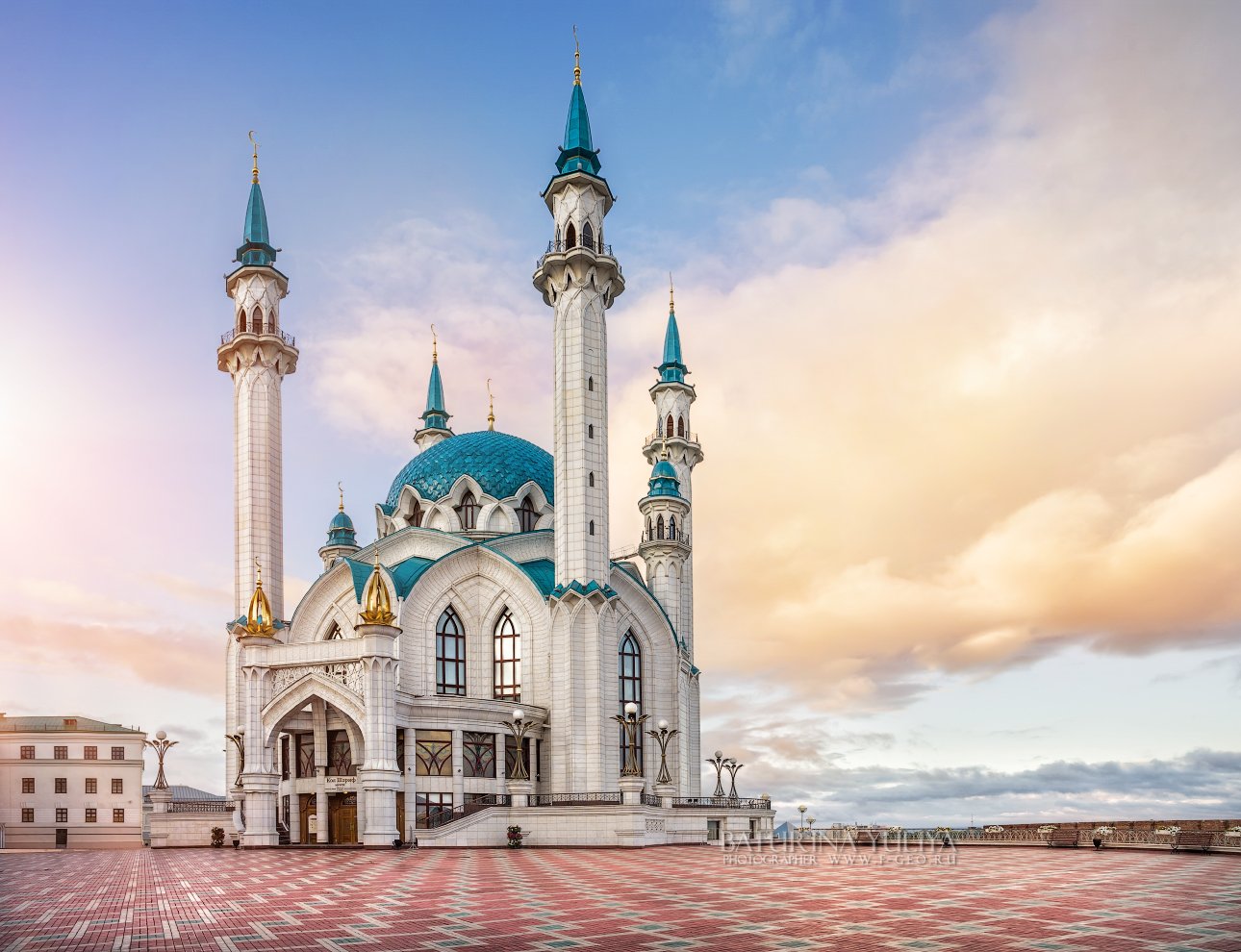 казань, кул-шариф, мечеть, утро, казанский кремль, Юлия Батурина