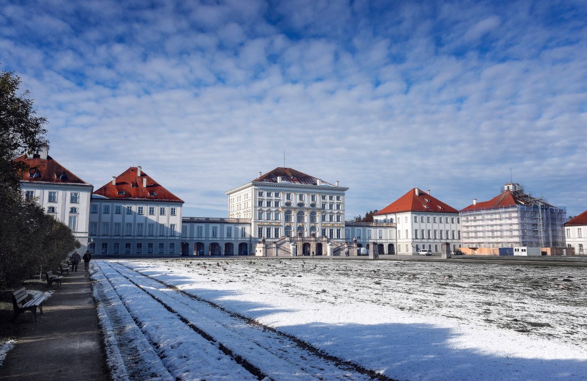 germany, munich, bayern, nymphenburgpalace, winter, landscape, Синкальський Тарас