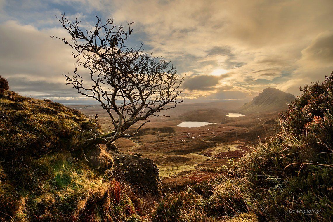 Scotland, Skye, Quiraing Mountains, sunrise, Piotr Debek