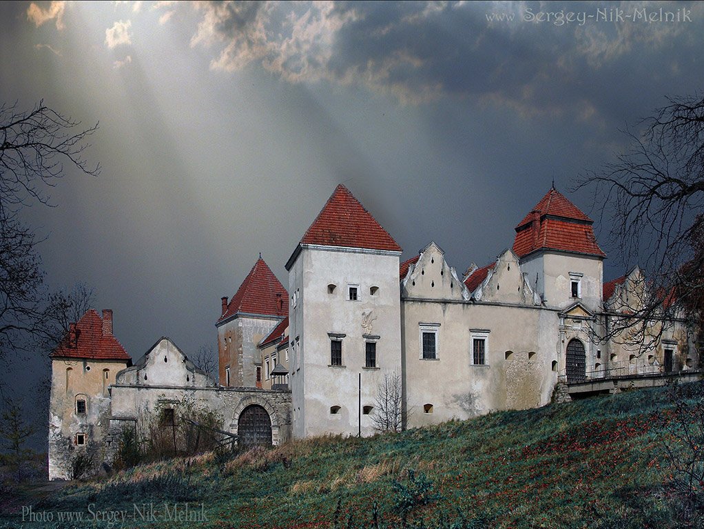 	замок,	Крепость, Свирж, Украина, Melnik-oy Serg-N-