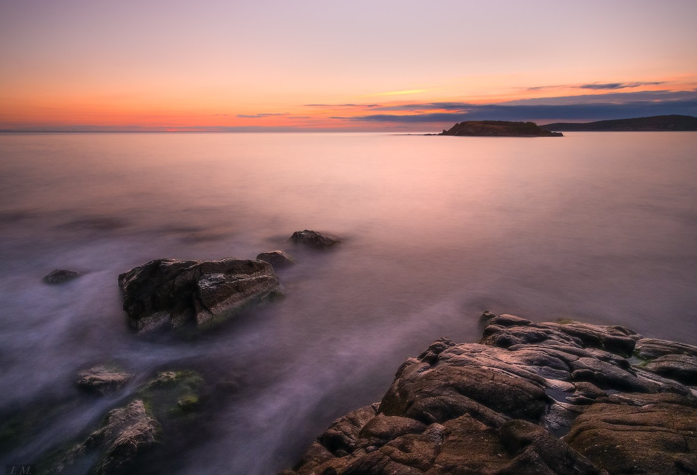 Bulgaria, sea, Болгария, рассвет, камни, Черное море, Arkutino, утро, I'M