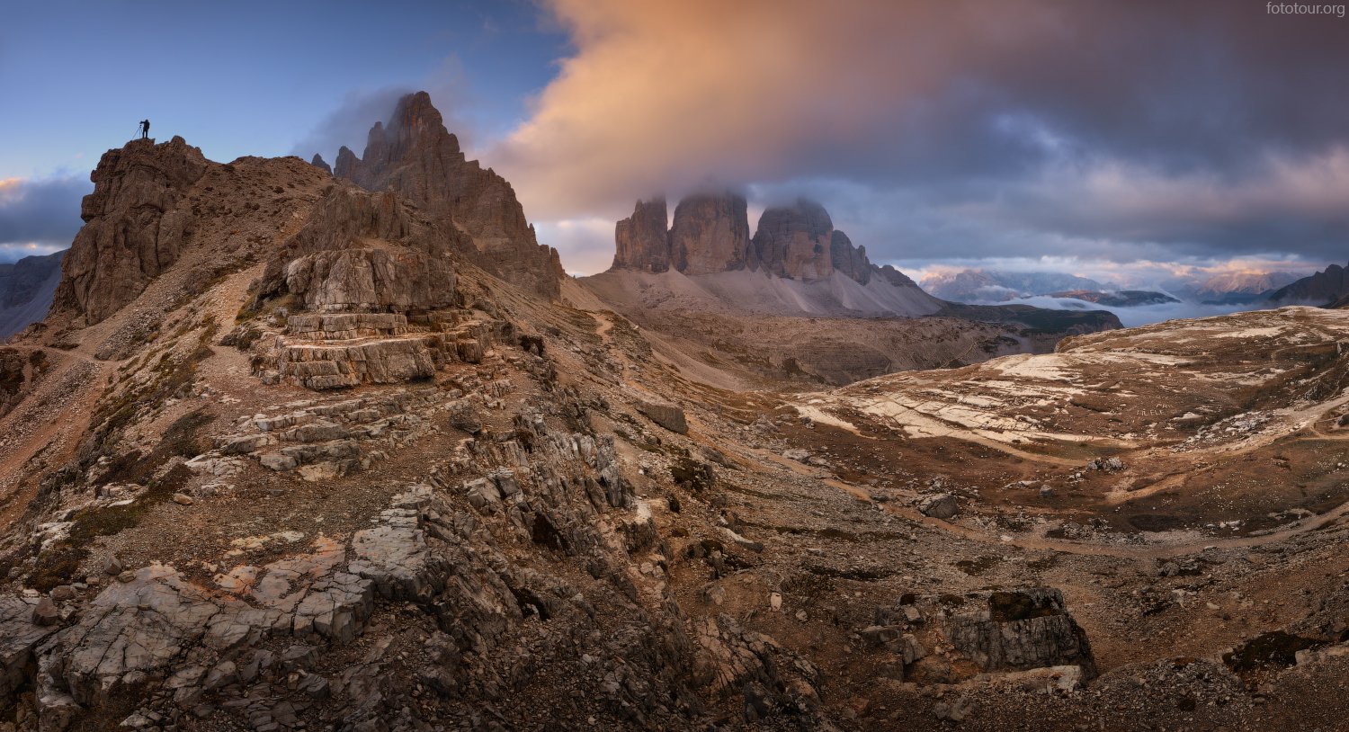 tre cime италия, Анатолий Гордиенко