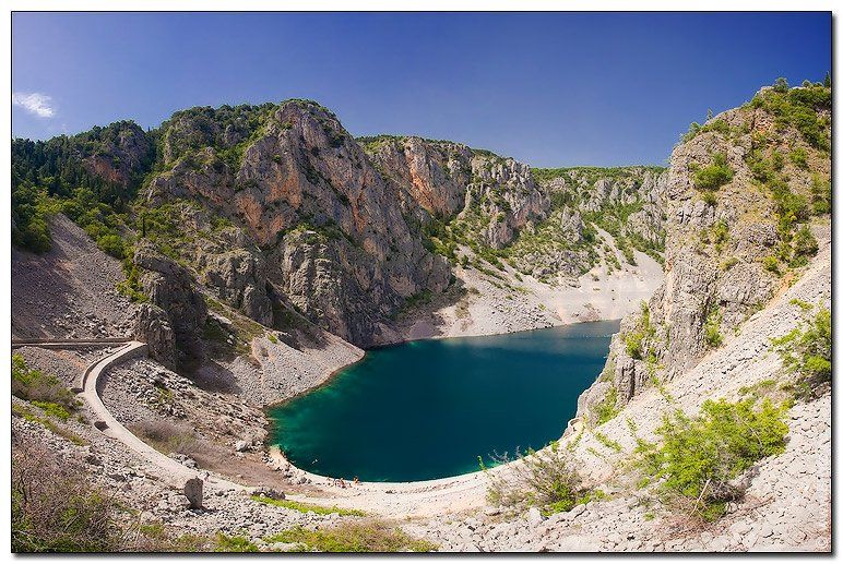 хорватия, вулкан, озеро, горы, горное, карстровое, имотски, modro, jezero, croatia, Алексей Строганов