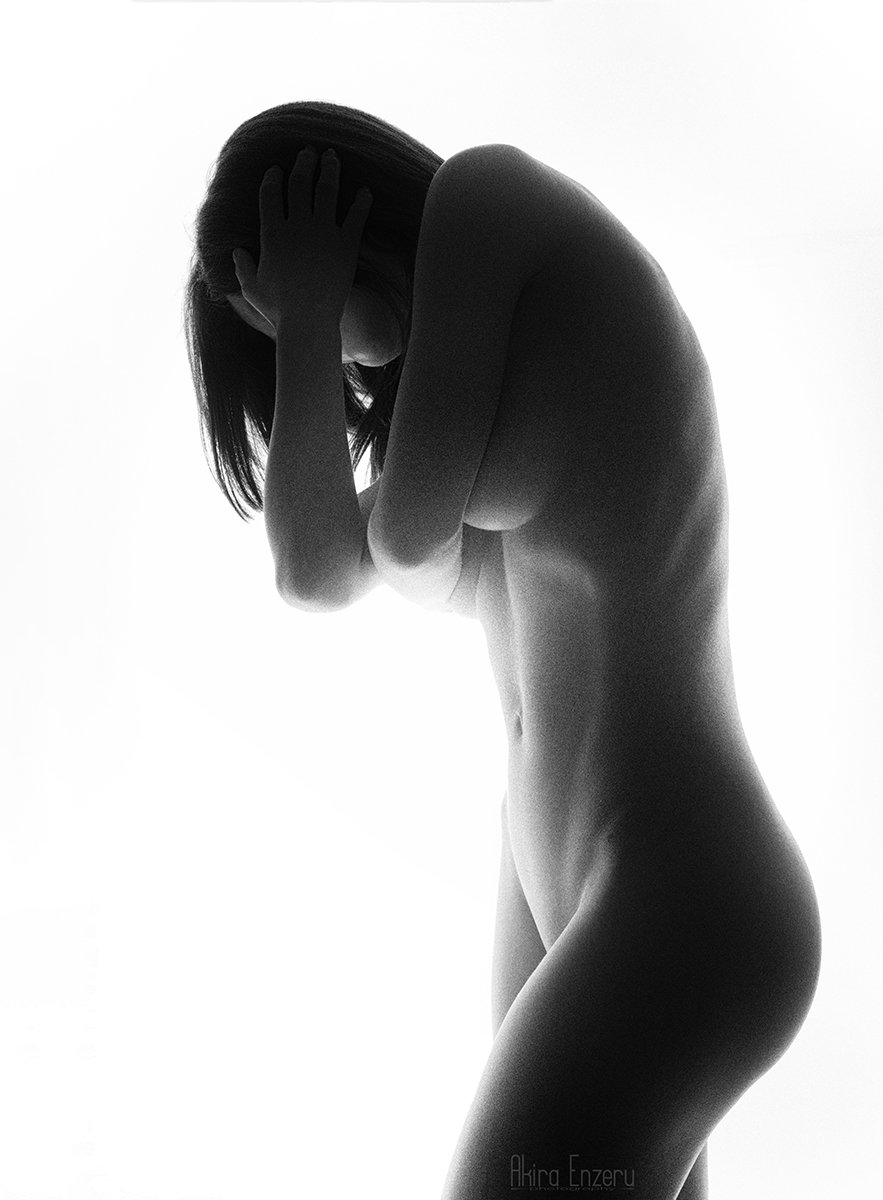 nude, portrait, studio, photographer,, Enzeru Akira