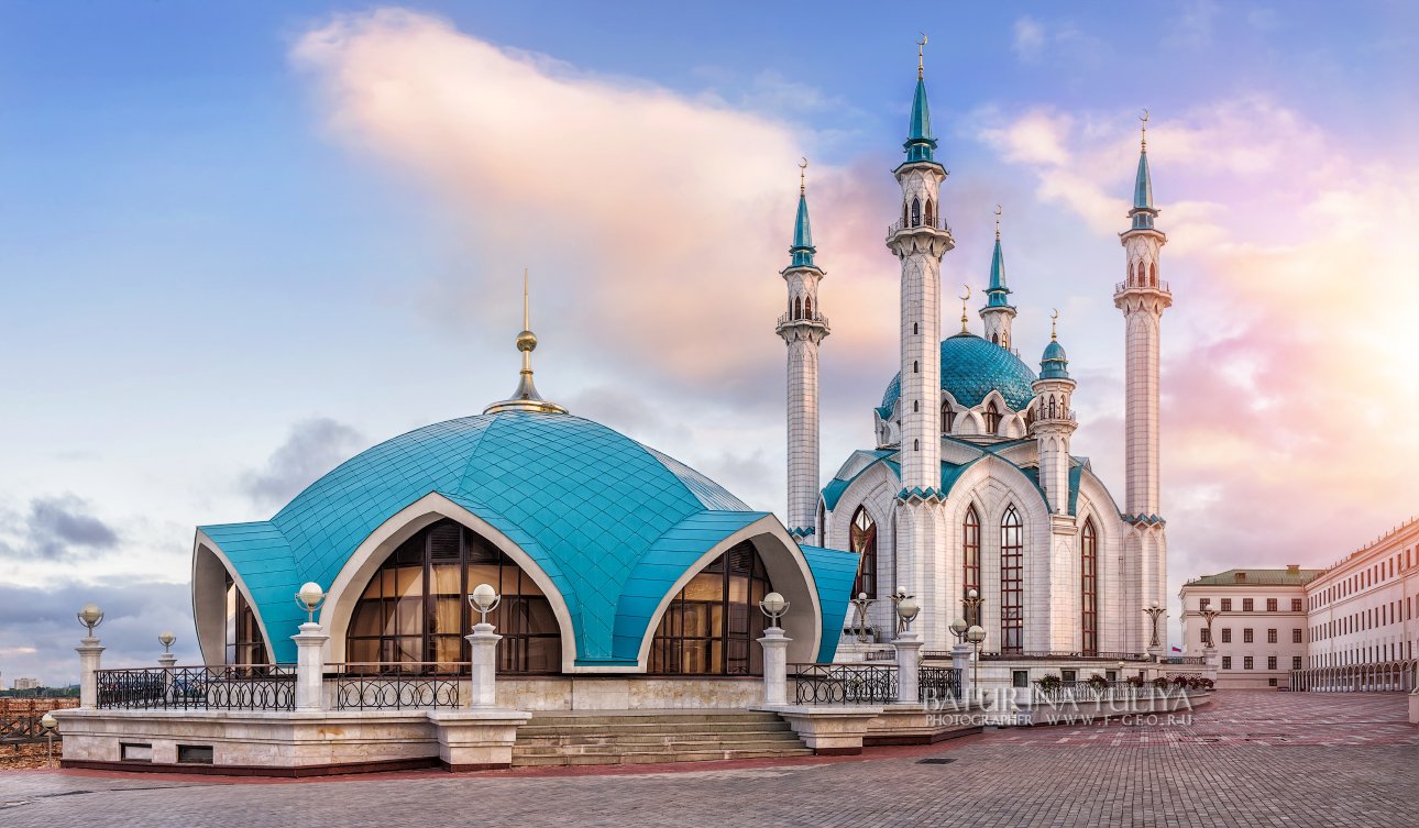 казань, казанский кремль, кул-шариф, мечеть, утро, рассвет, Юлия Батурина