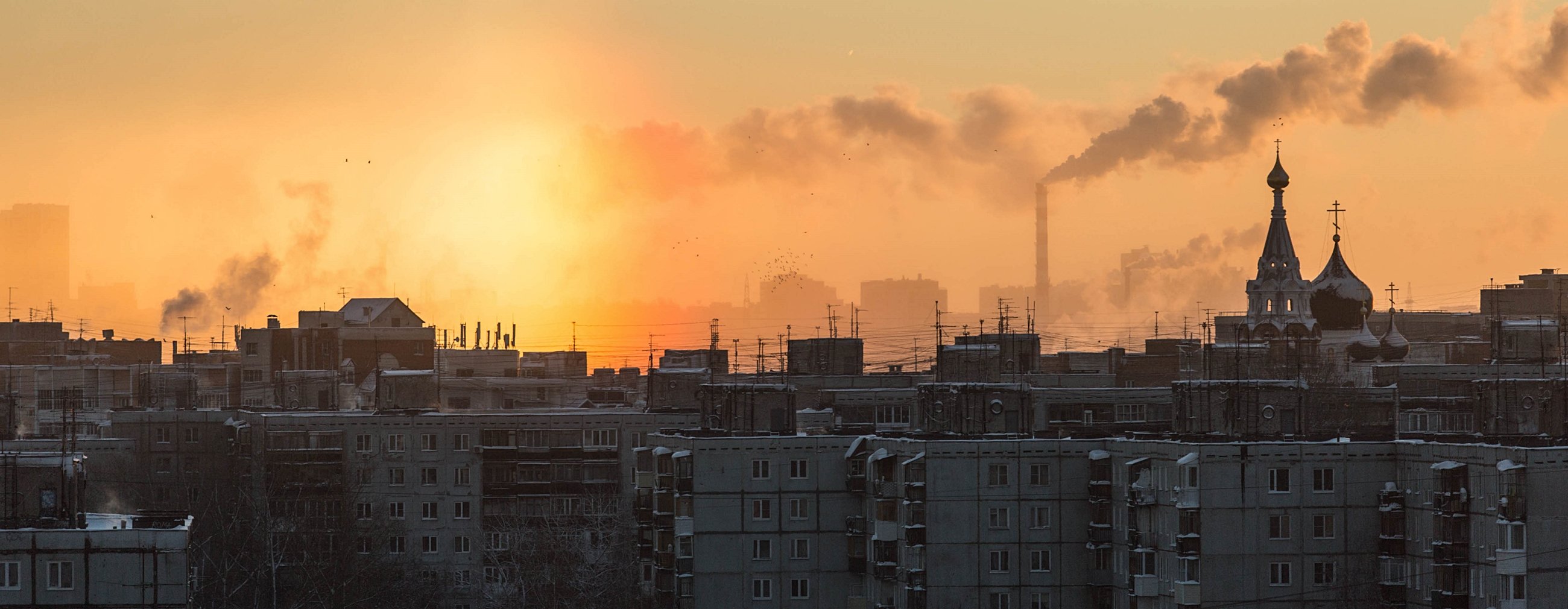 солнце, зима, город, Настя Рыж